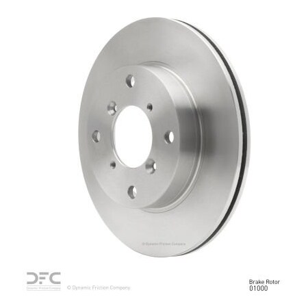 Dynamic Friction Co Disc Brake Rotor - 600-01000 600-01000
